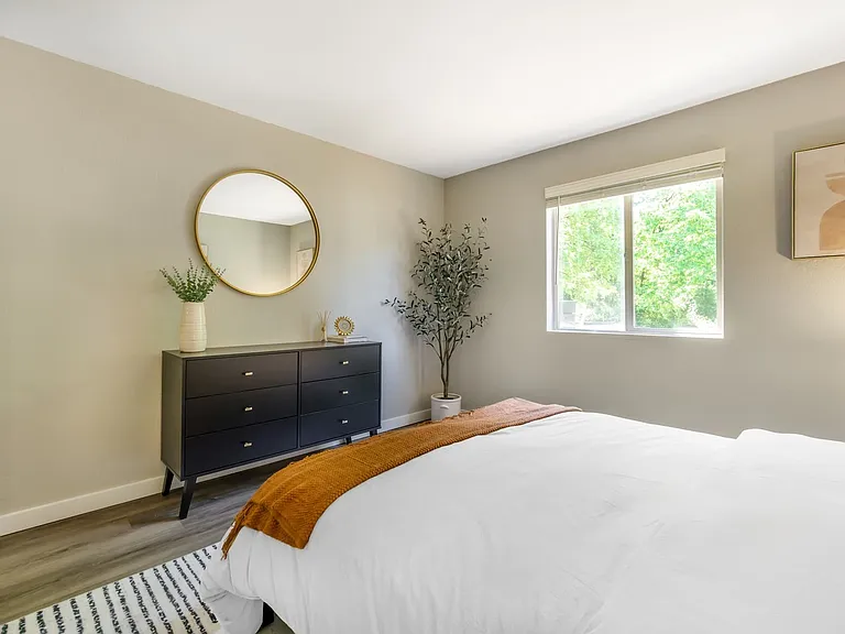 Platinum Package Spacious Bedroom