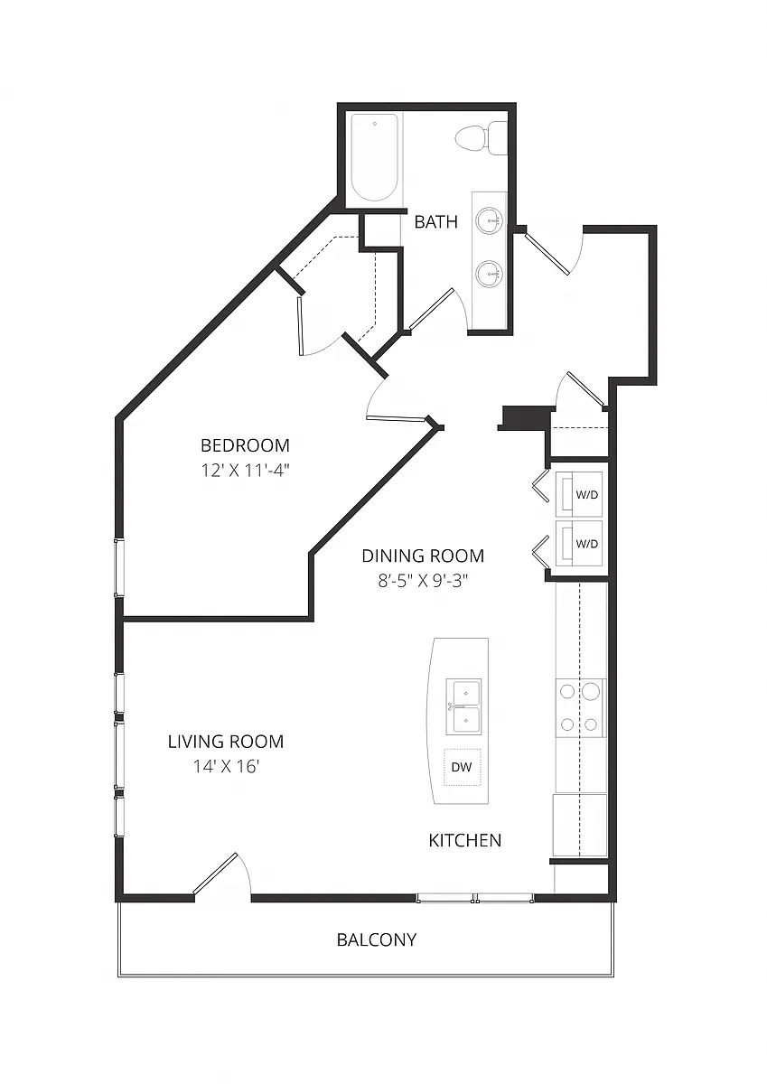 Floor plan Building P PA6
