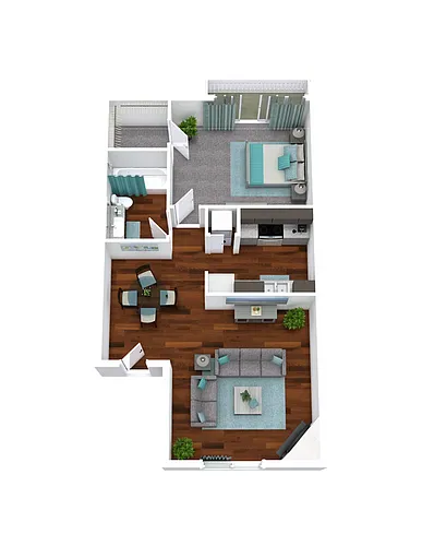 Floor plan MPC1x1