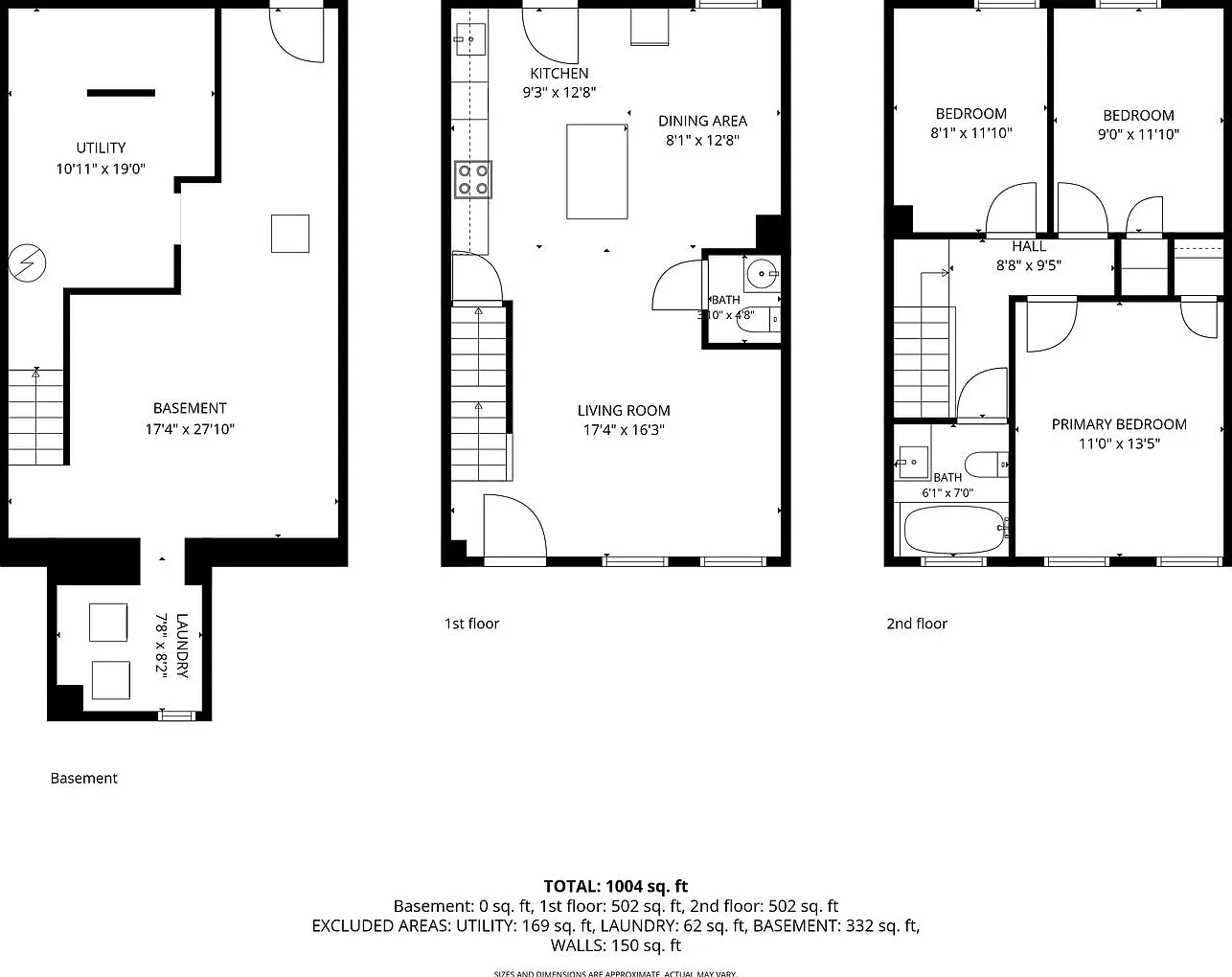 3 bedroom 1.5 bathroom in Central Park Heights - Poor Credit Considered — Photo 2