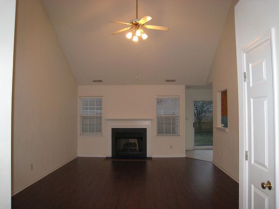 high ceiling family room