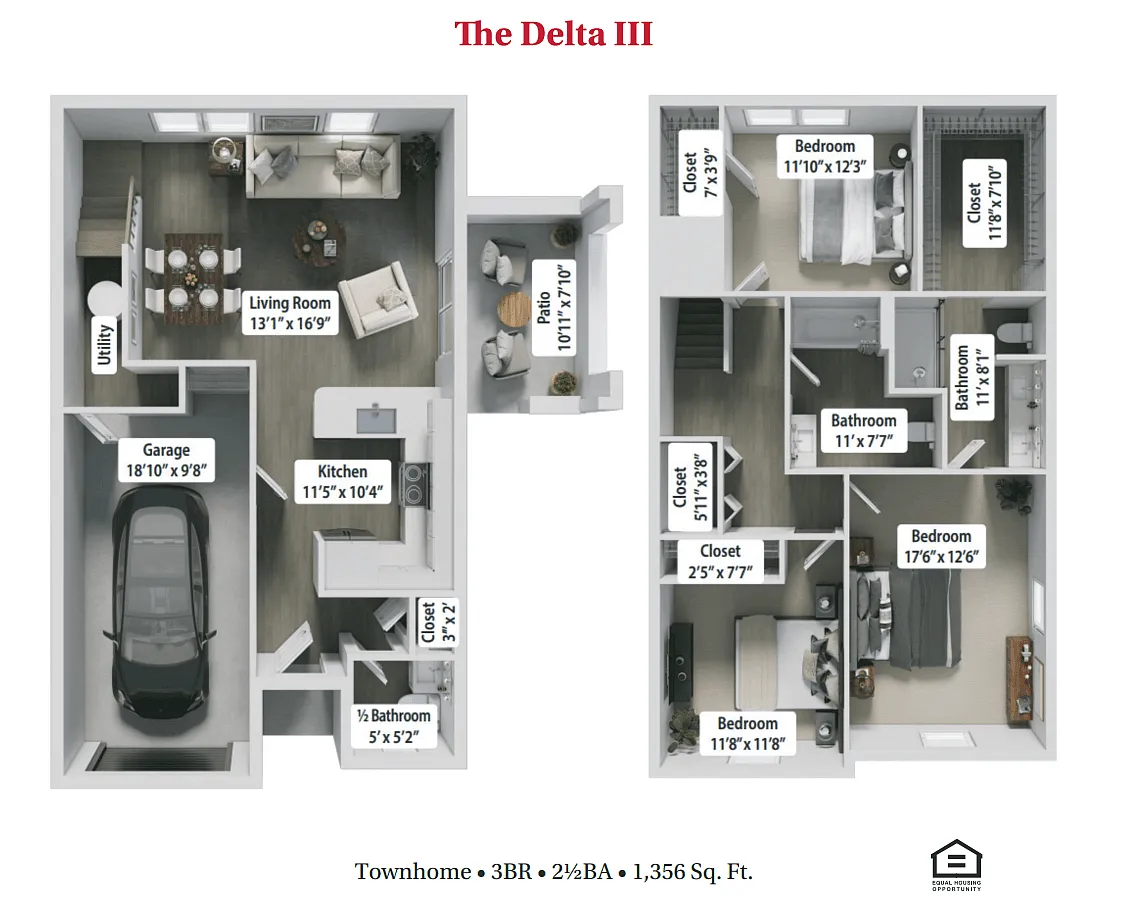 Floor plan Delta III