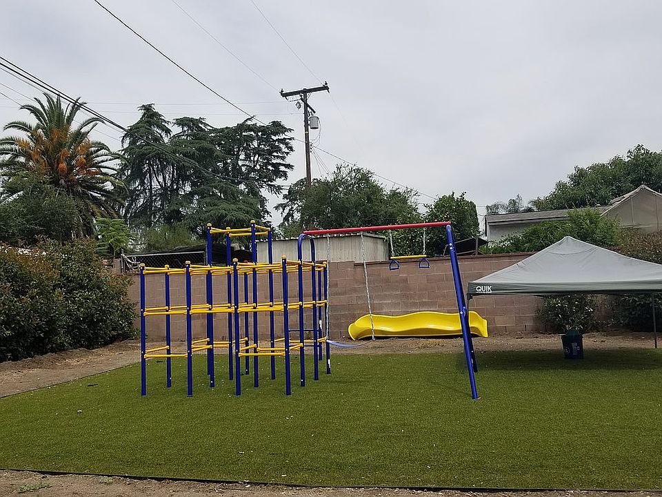 Portion of backyard