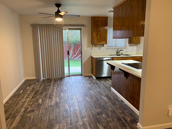 Dining room open to kitchen