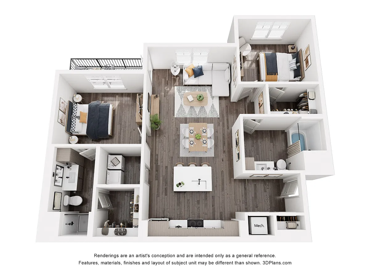 Floor plan B2