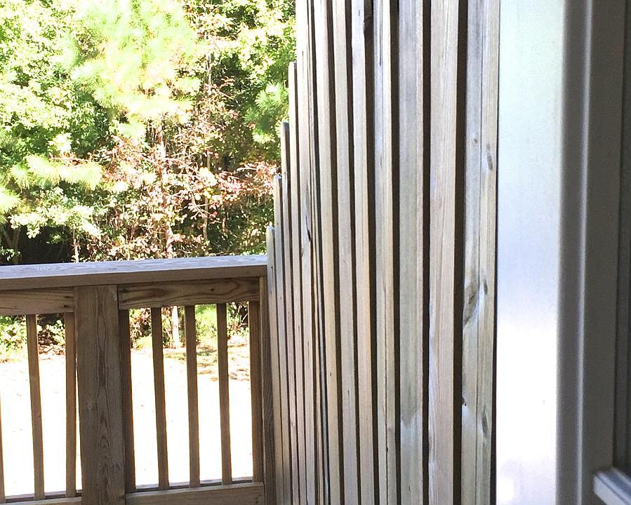 Deck off the kitchen