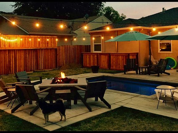 Back Yard at Night