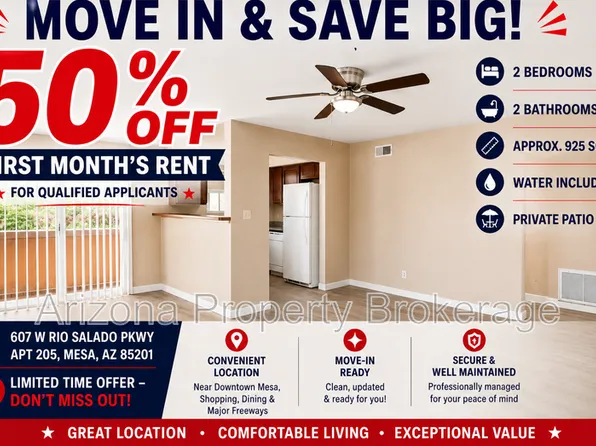 607 W Rio Salado Pkwy APT 205, Mesa, AZ 85201