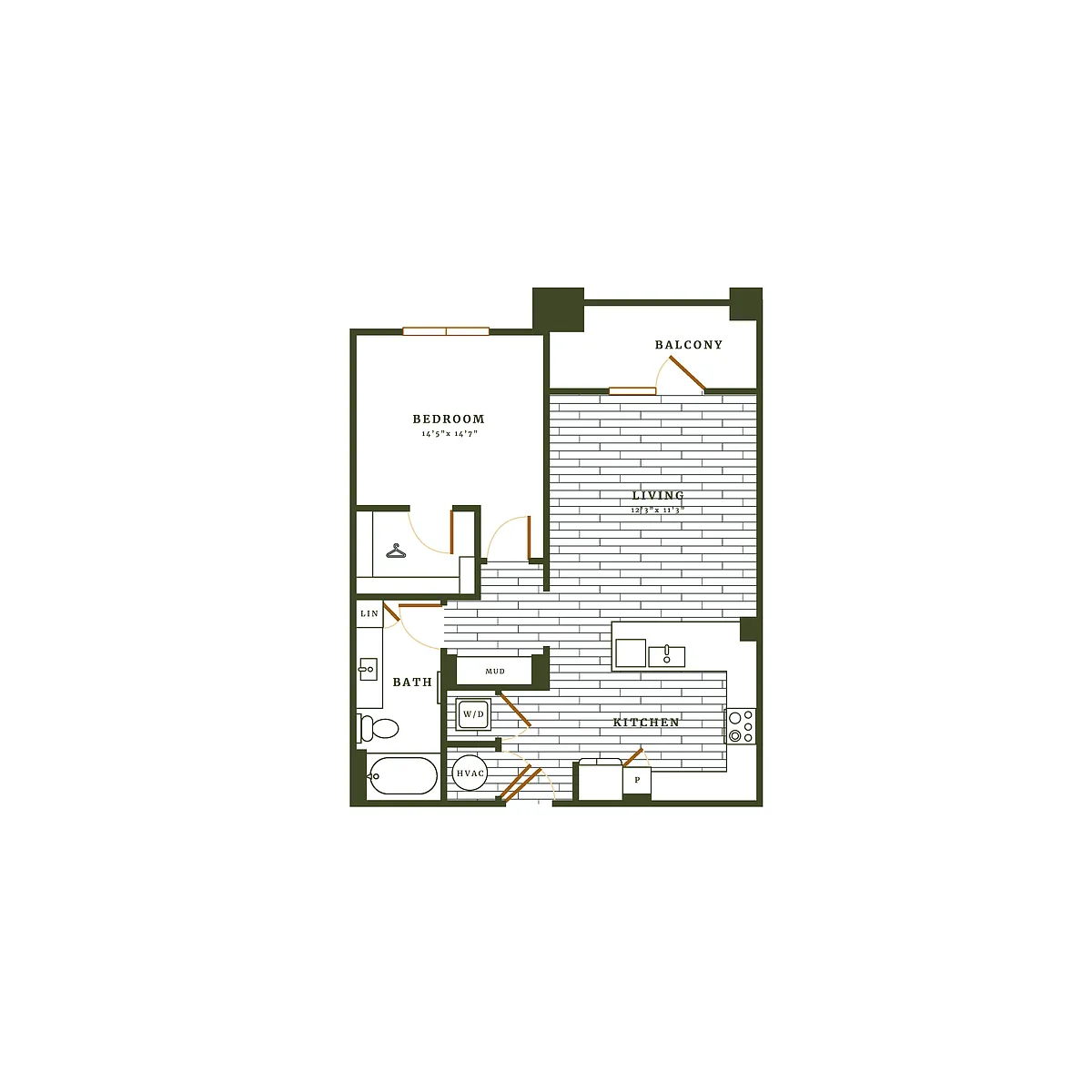Floor plan Wade