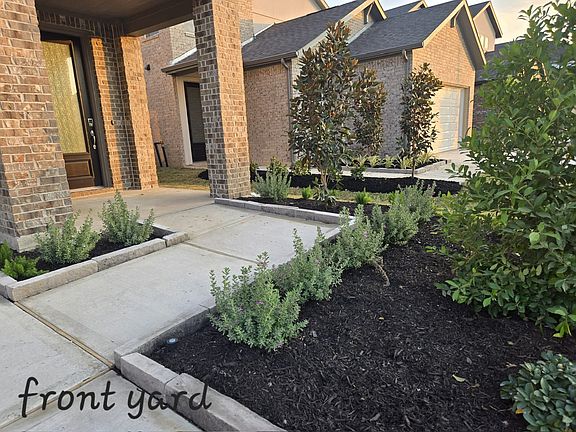 Front porch and Yard