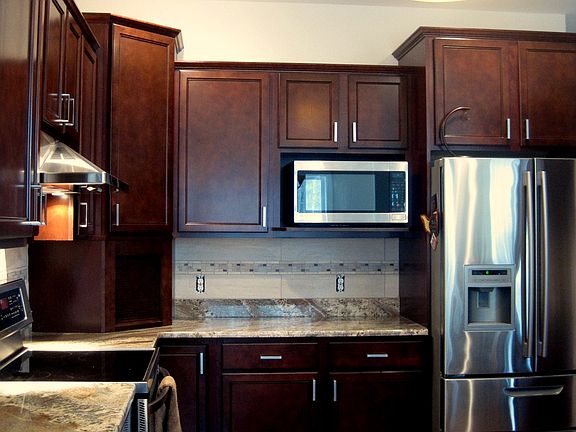 Kitchen from dining area
