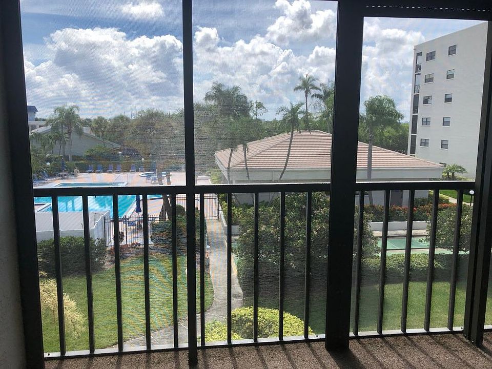 View from porch and living room