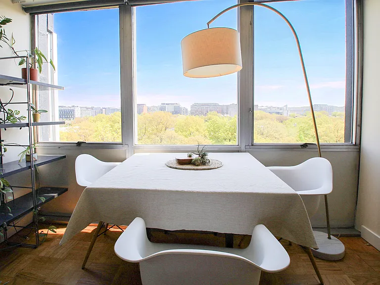 Dining area option by window