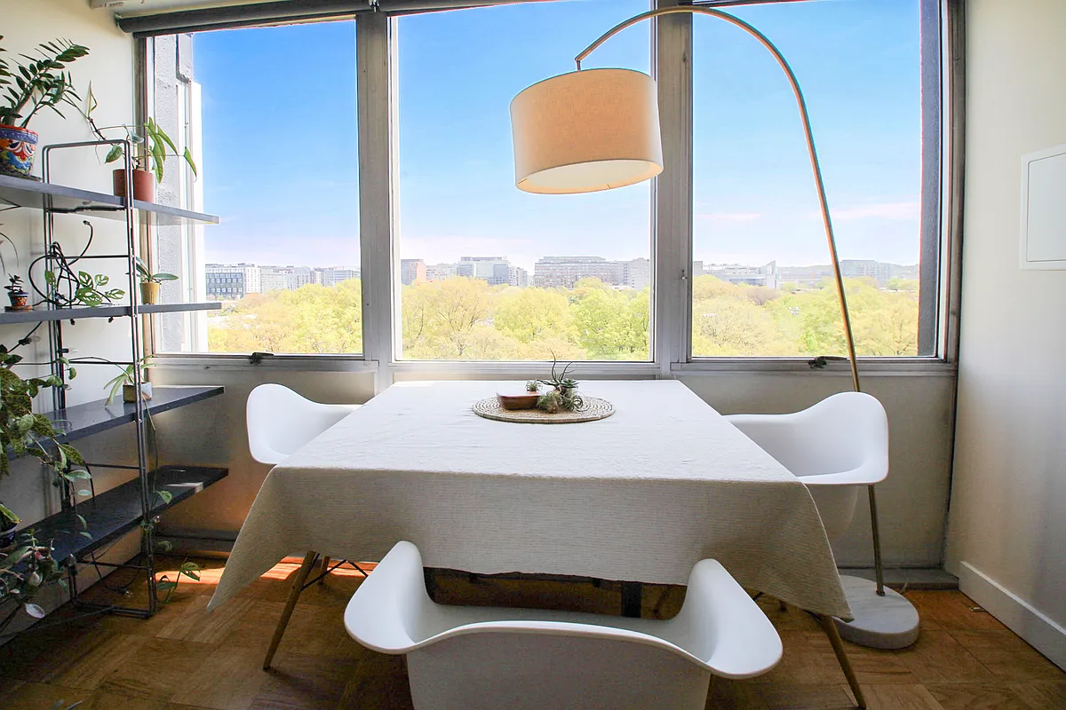 Dining area option by window - 1301 Delaware Ave SW #N812