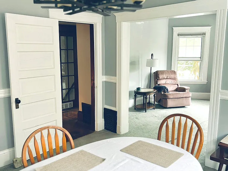 dining room through to living room