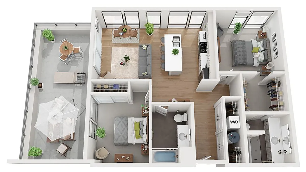 Floor plan Amber