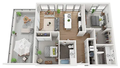 Floor plan Amber