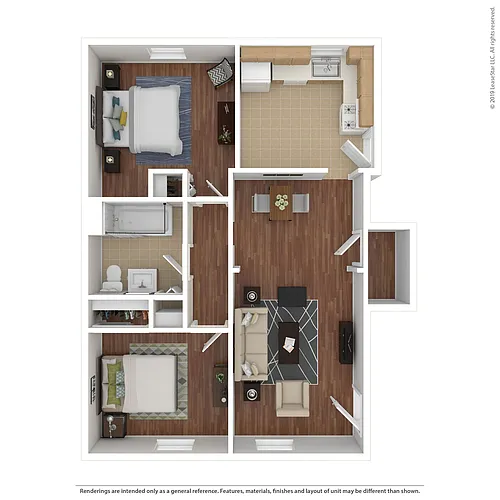Floor plan The Berkley