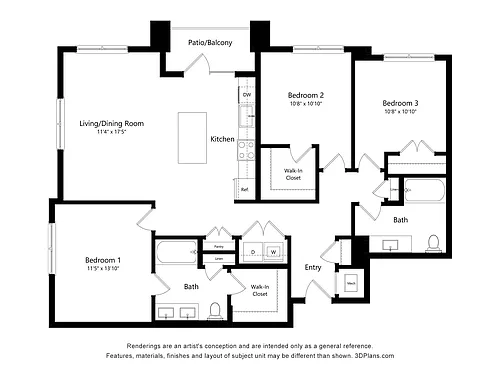 Floor plan C1