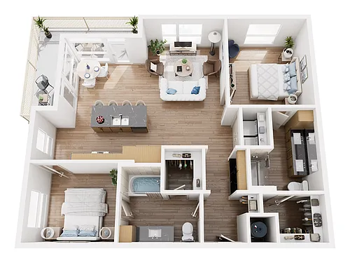 Floor plan B4