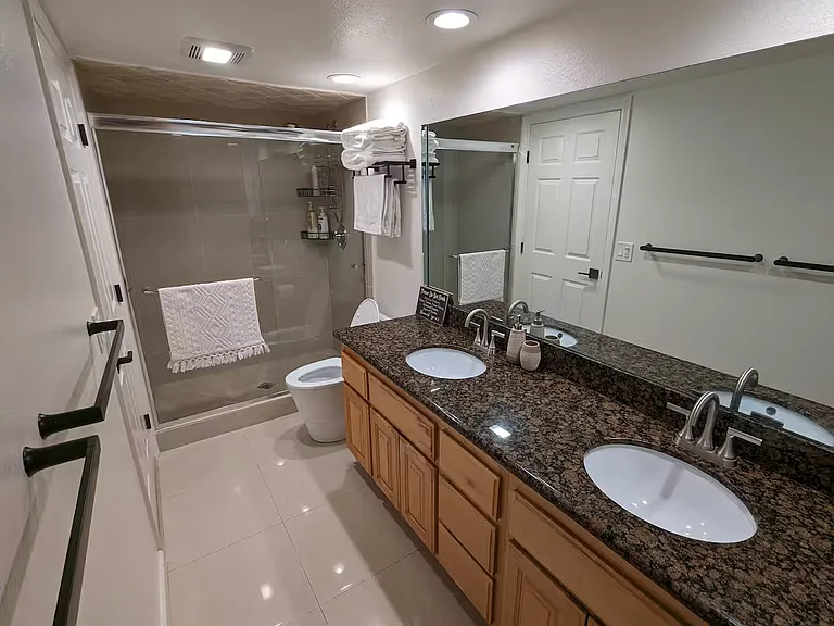 1 of 3 bathrooms