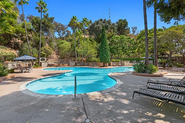 heated pool