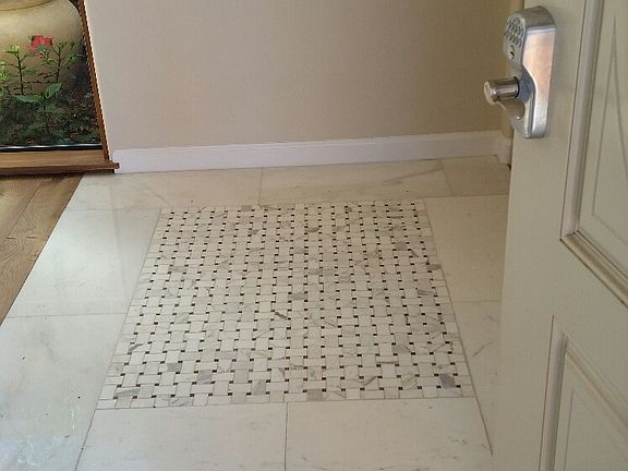 marble entry floor