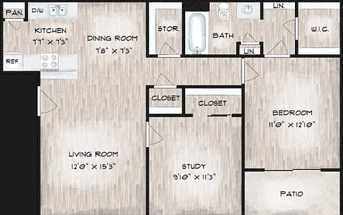 Floor plan A7