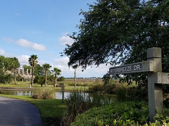 Small pond and river view.