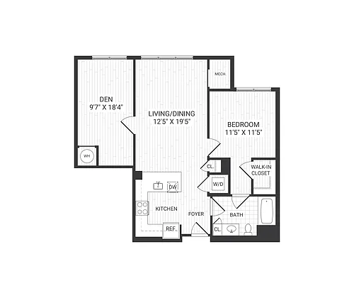 Floor plan A11D