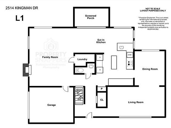 Main floor floor plan