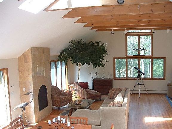 Living Room with Fireplace
