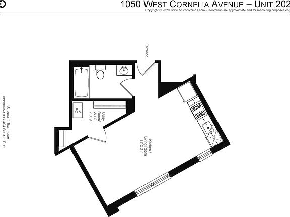 5th image of 1050 W Cornelia Ave #2J