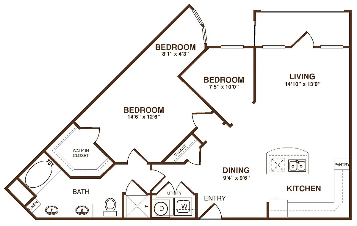 Floor plan The Essex