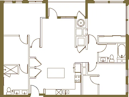 Floor plan 3A1