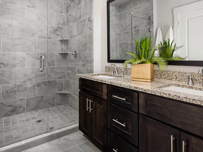 Bathroom with Double Vanity