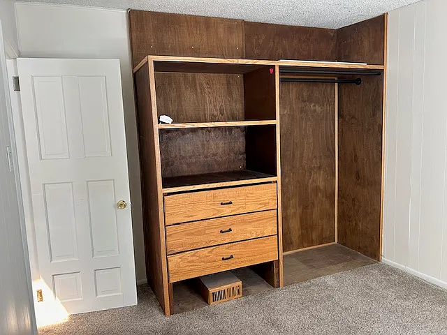 Third bedroom built in storage