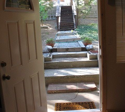 View from LR open door