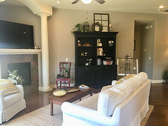 Living Room and Fireplace