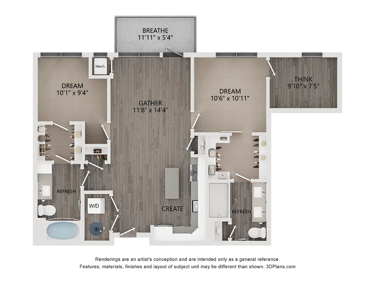 Floor plan E01