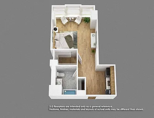 Floor plan Studio -S1