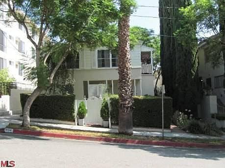 Small, six-unit building in the West Hollywood Hills above Sunset Plaza