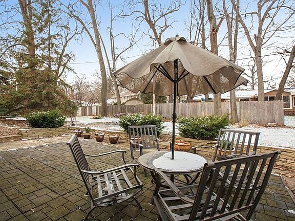 Lower level walk out patio