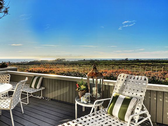 Balcony off living area.