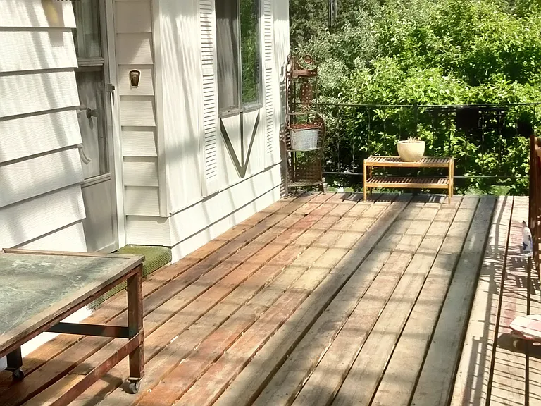 Back deck