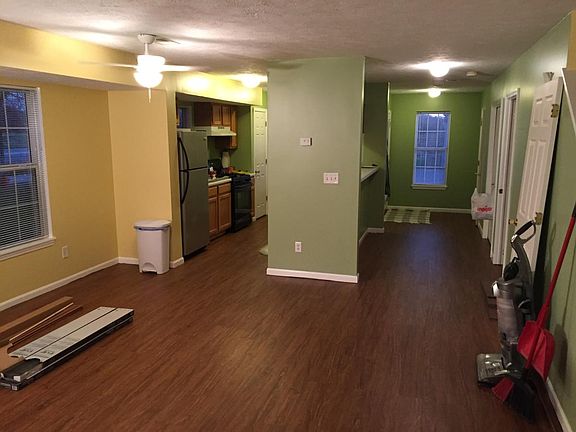 living room looking towards kitchen