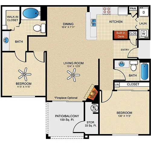 Floor plan The Sanctuary