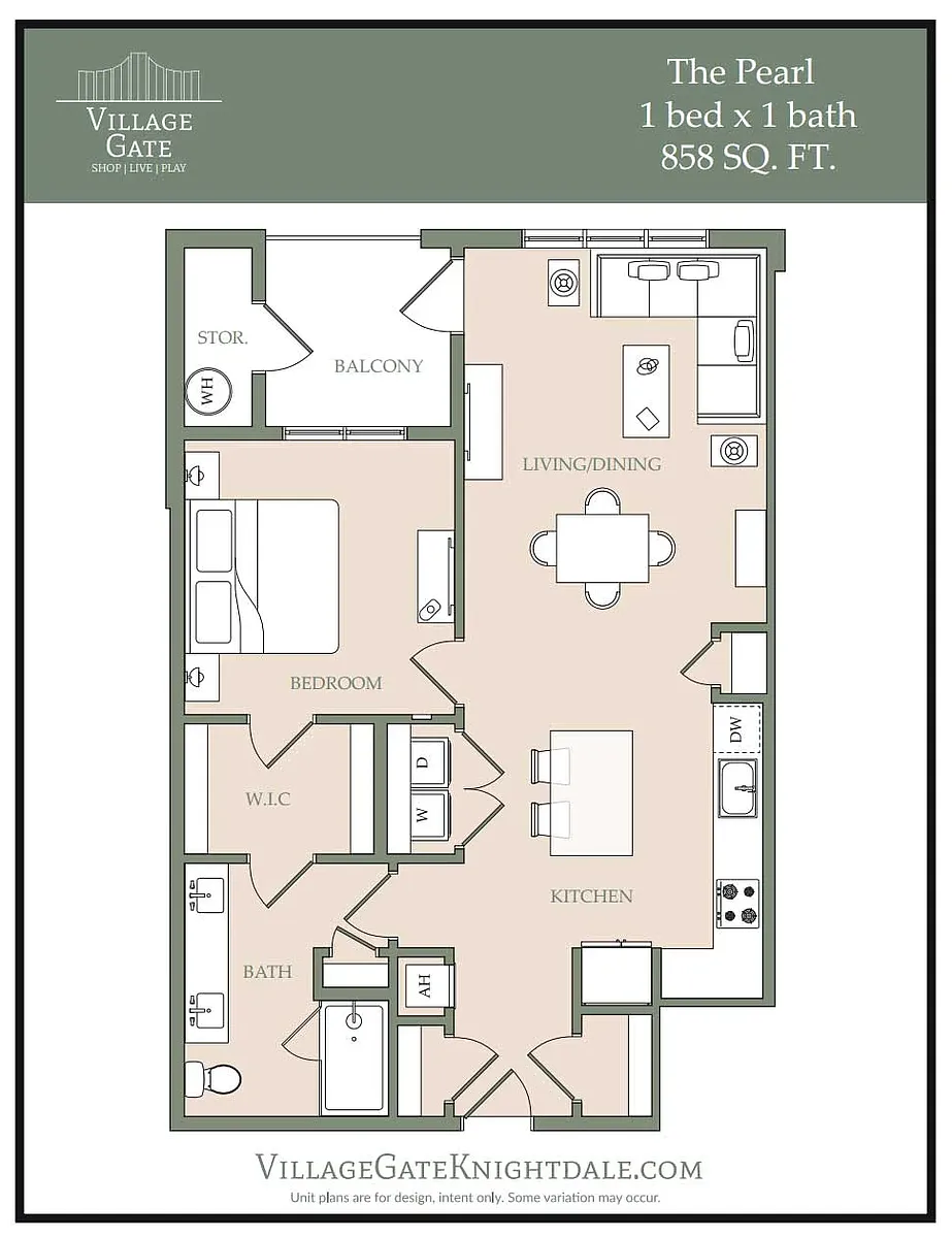 Floor plan The Pearl