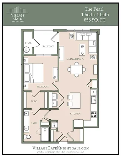 Floor plan The Pearl