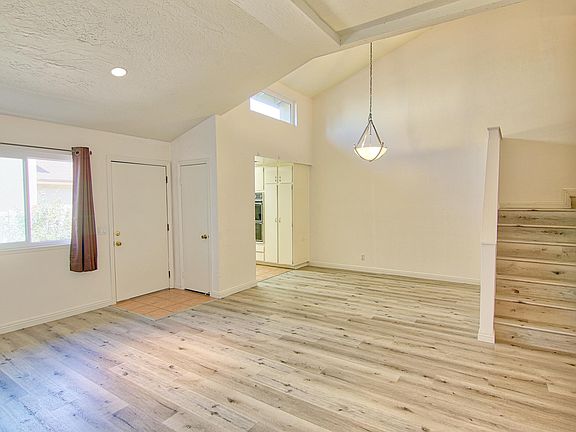 Entrance leads into living space.